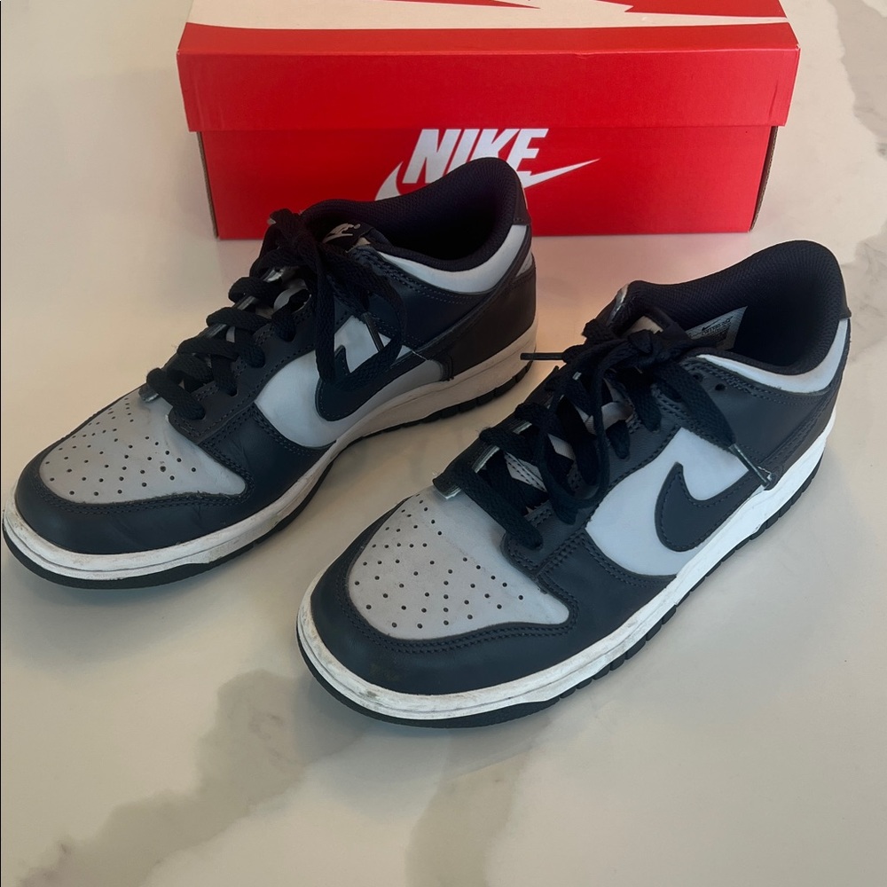 Nike Dunk Low Georgetown GS 6.5 YOUTH in original box. - Picture 11 of 16
